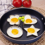 Egg Mold Rings – Stainless Steel for Creative Cooking