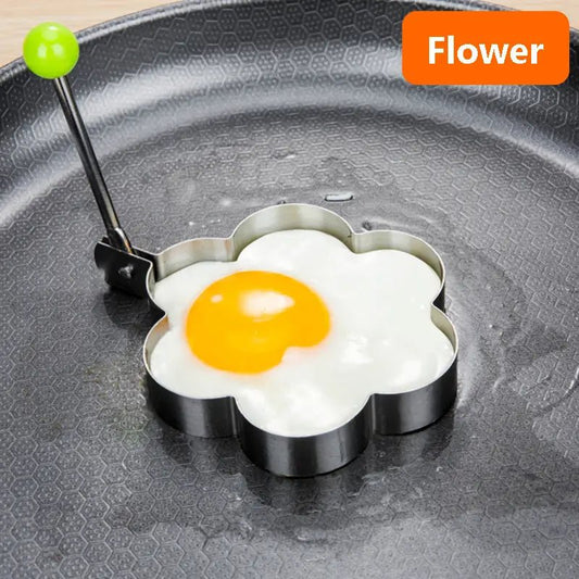 Egg Mold Rings – Stainless Steel for Creative Cooking