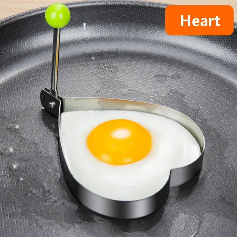 Egg Mold Rings – Stainless Steel for Creative Cooking