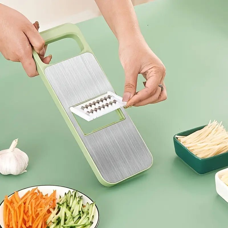 7pcs Stainless Steel Vegetable Chopper Set