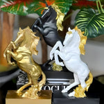 Gold-Plated Horse Statue