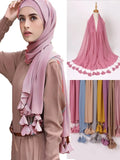 🧣 Chiffon Bubble Scarf