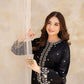 Black Riwaj Embroidered Suit – Premium Winter Collection